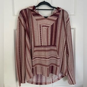 Wallflower Pink Boho Hoodie